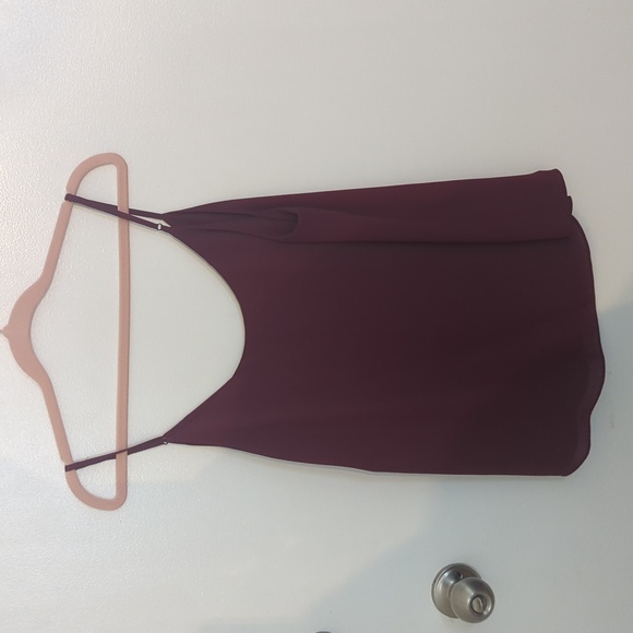 Burgundy Babaton tank top - Picture 3 of 3